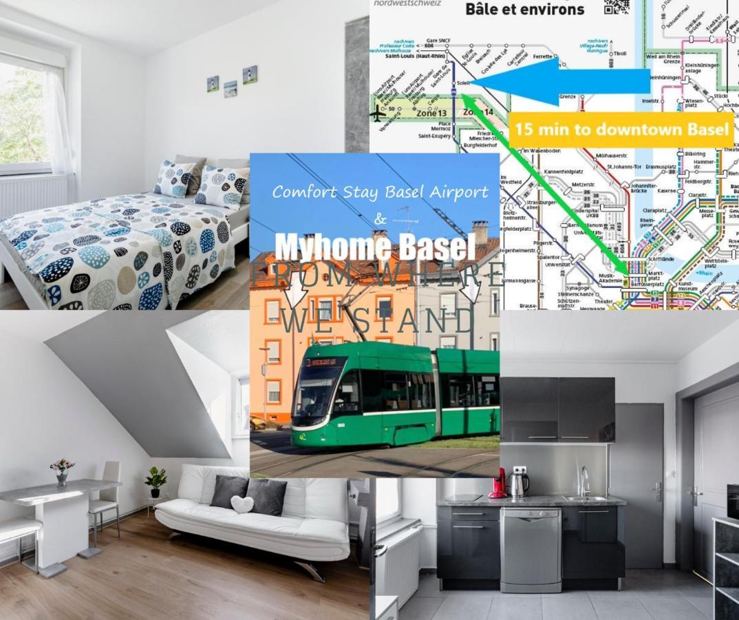 Comfort Stay Basel Airport 1A46 Saint-Louis  Bagian luar foto